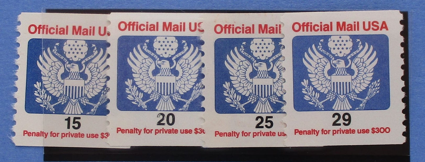 USA Stamps, 1988-91, SGO2352-2355, Mint image 0