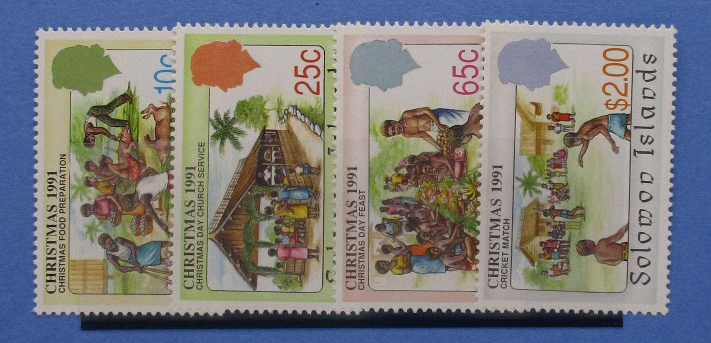 Solomon Islands Stamps, 1991, SG703-706, Mint image 0