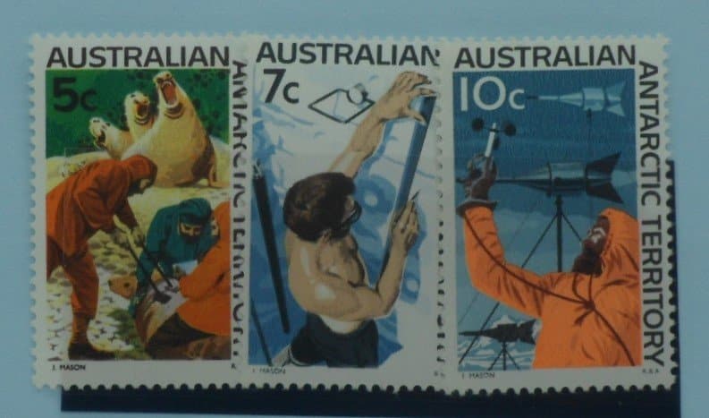 Australian Antarctic Territory Stamps, 1966-68, SG11-13, Mint image 0