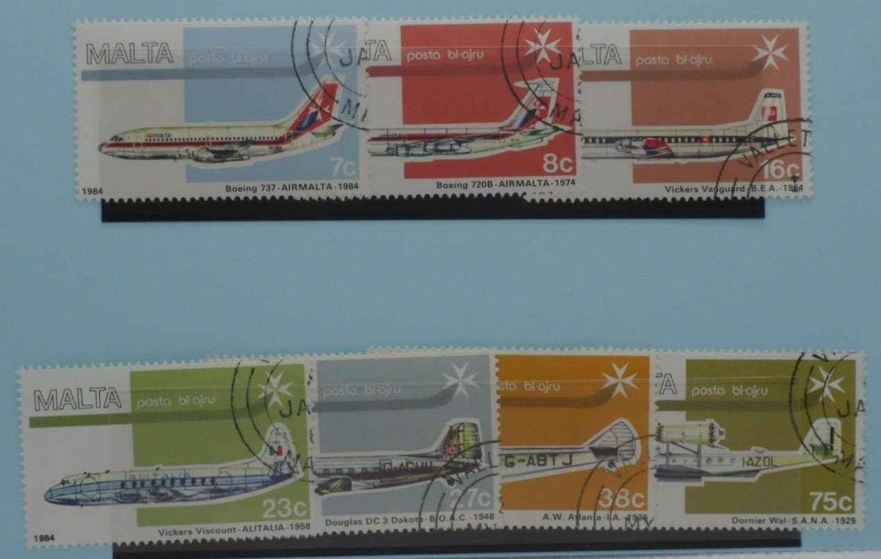 Malta Stamps, 1984, SG729-735, Used image 0