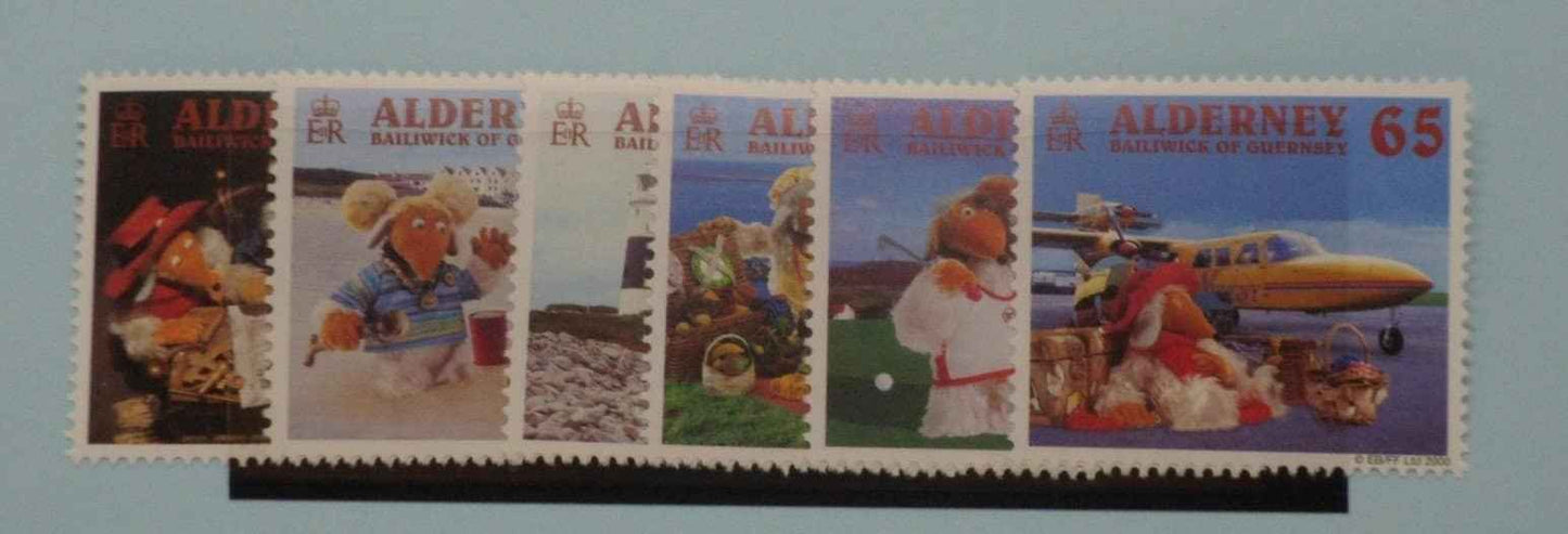 Alderney Stamps, 2000, SG A146-A151, Mint image 0