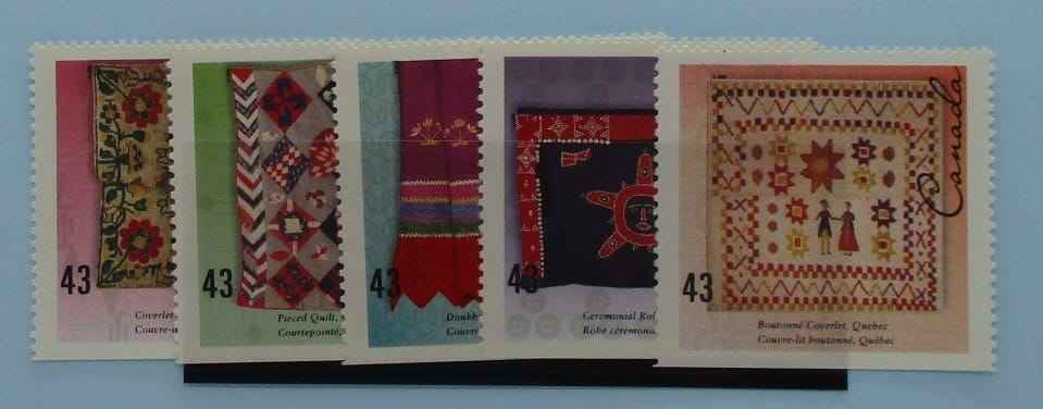 Canada Stamps, 1993, SG1534-1538, Mint image 0