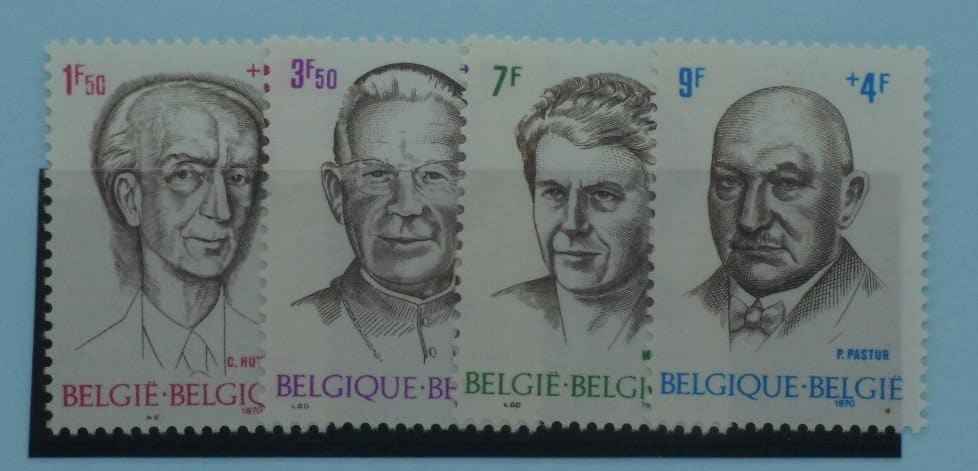 Belgium Stamps, 1970, SG2173-2176, Mint image 0