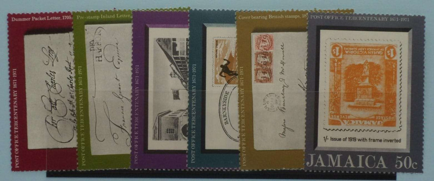 Jamaica Stamps, 1971, SG335-340, Mint image 0