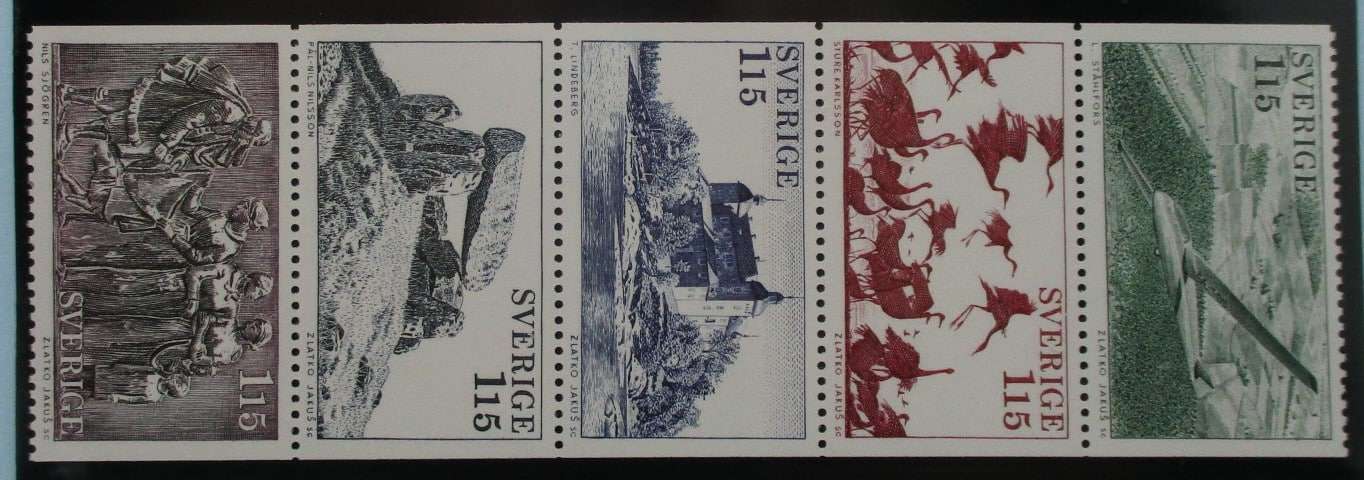 Sweden Stamps, 1978, SG965-969, Mint image 0