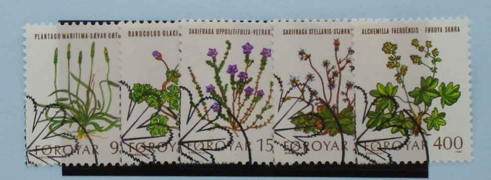 Faroe Islands Stamps, 1980, SG47-51, Used image 0