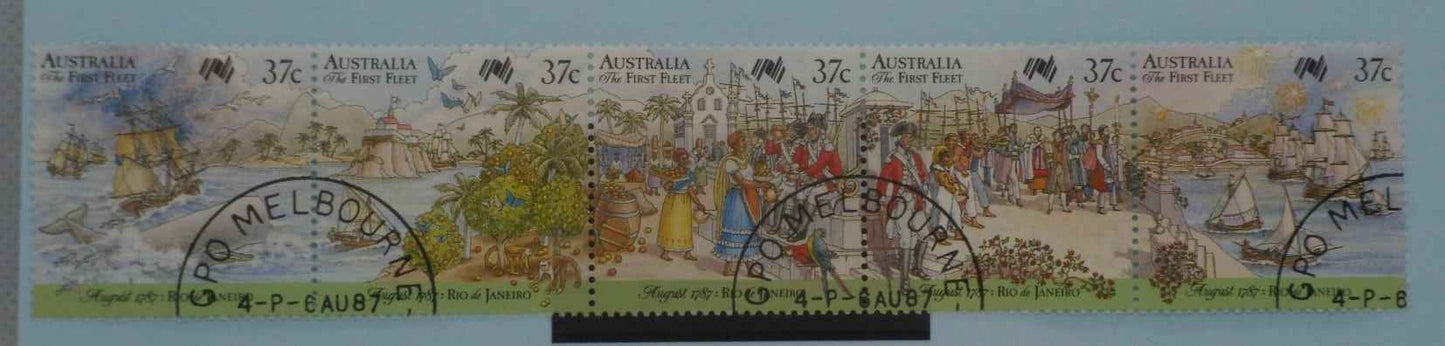 Australia Stamps, 1987, SG1077a, Used image 0