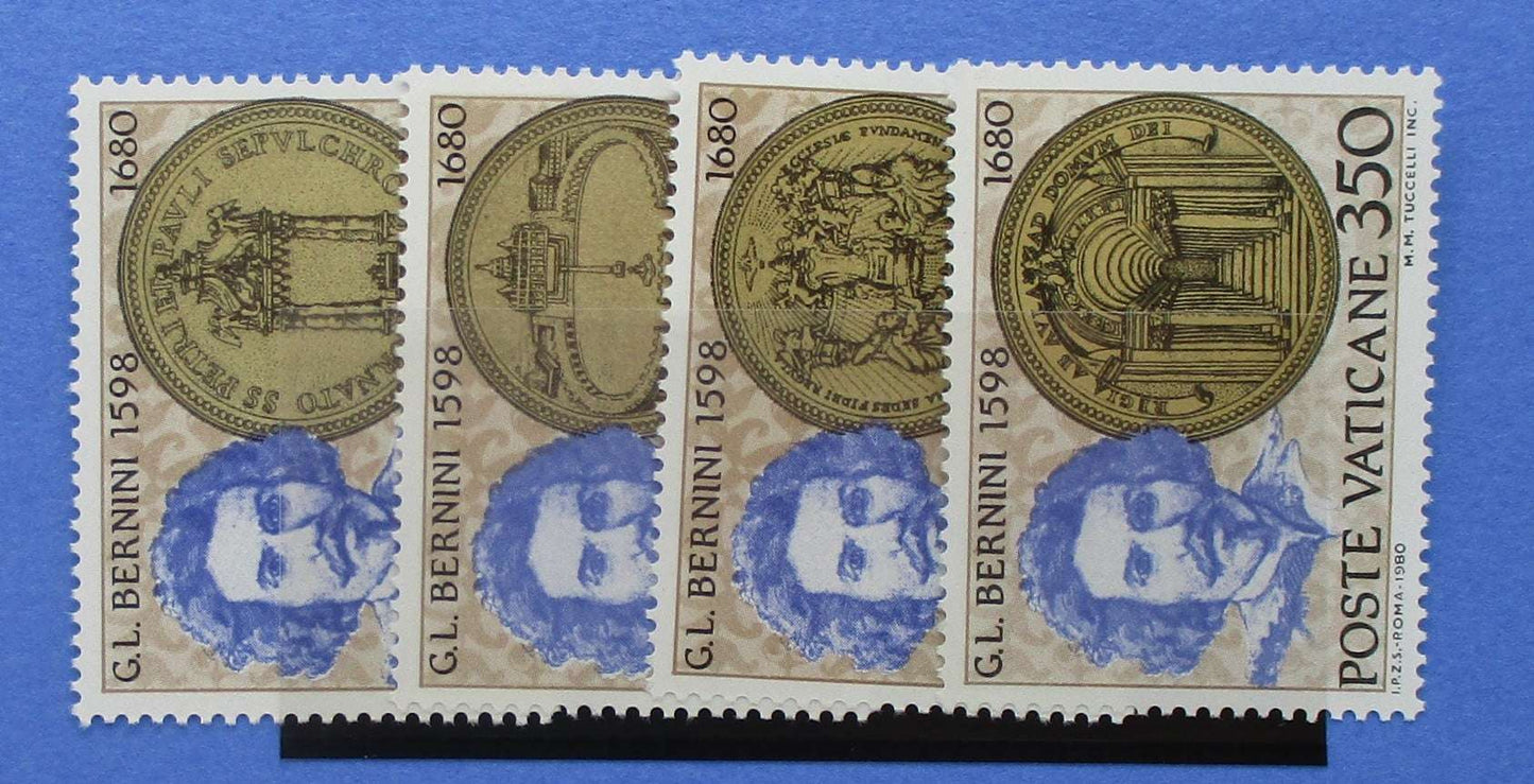 Vatican City Stamps, 1980, SG747-750, Mint image 0