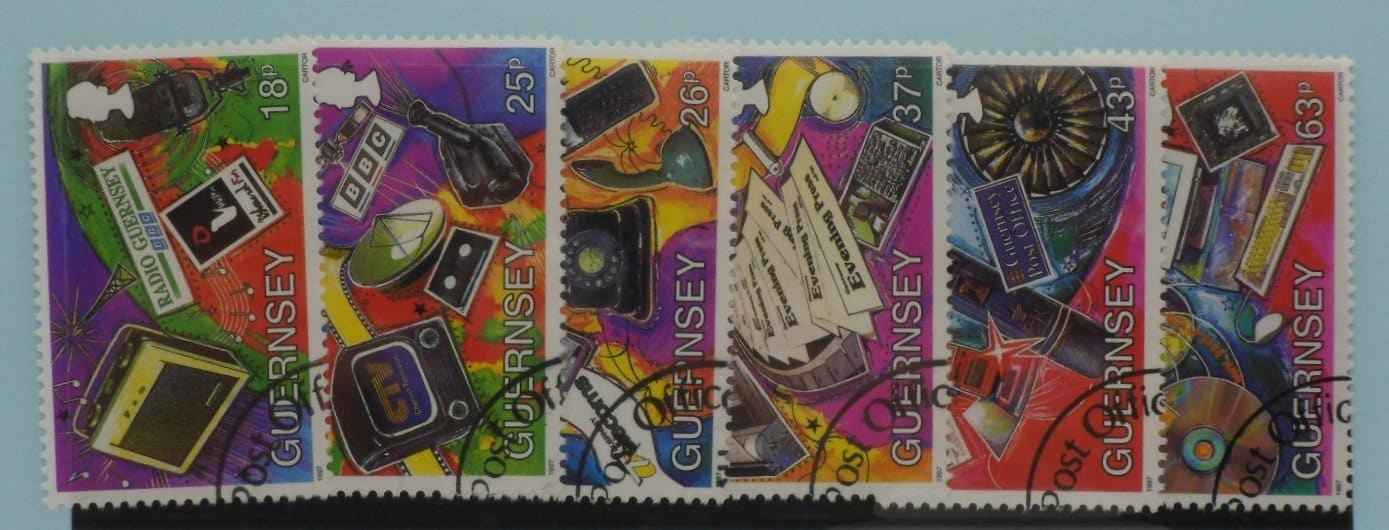 Guernsey Stamps, 1997, SG741-746, Used image 0