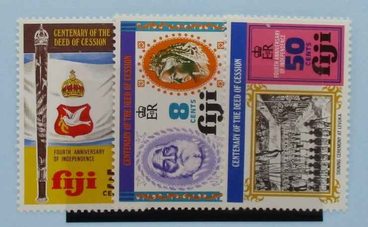 Fiji Stamps, 1974, SG502-504, Mint image 0
