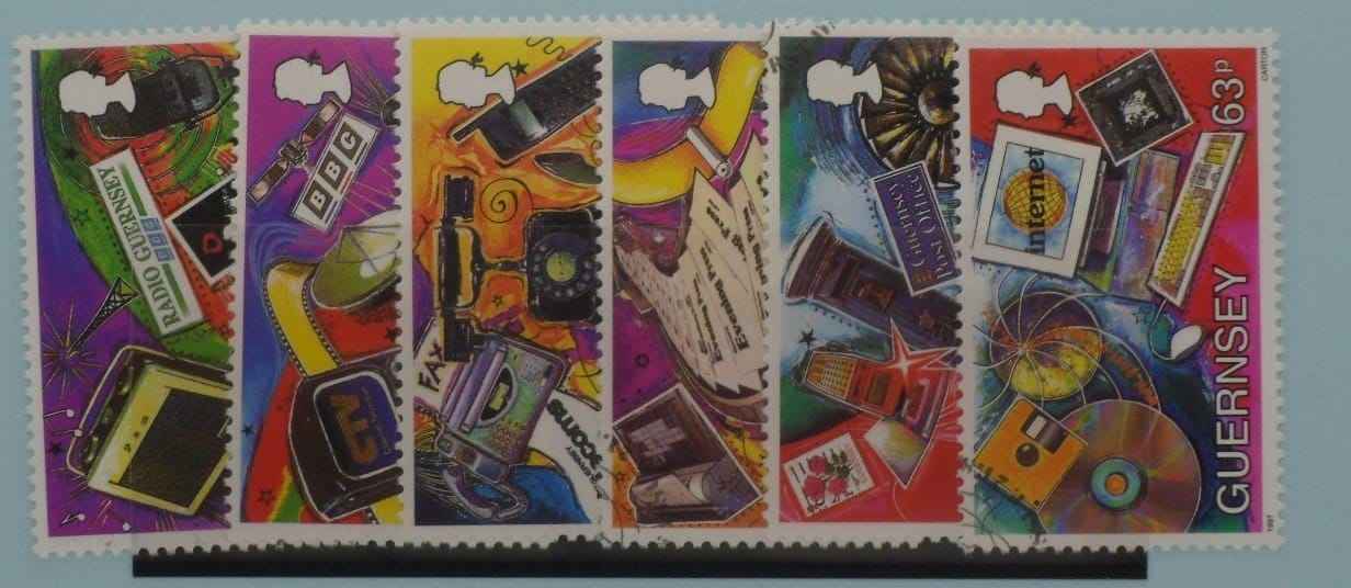 Guernsey Stamps, 1997, SG741-746, Used. image 0