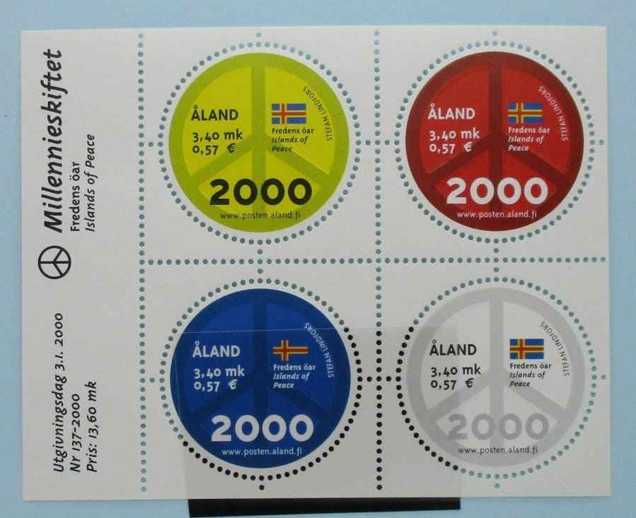 Aland Islands Stamps, 2000, MS171, Mint image 0