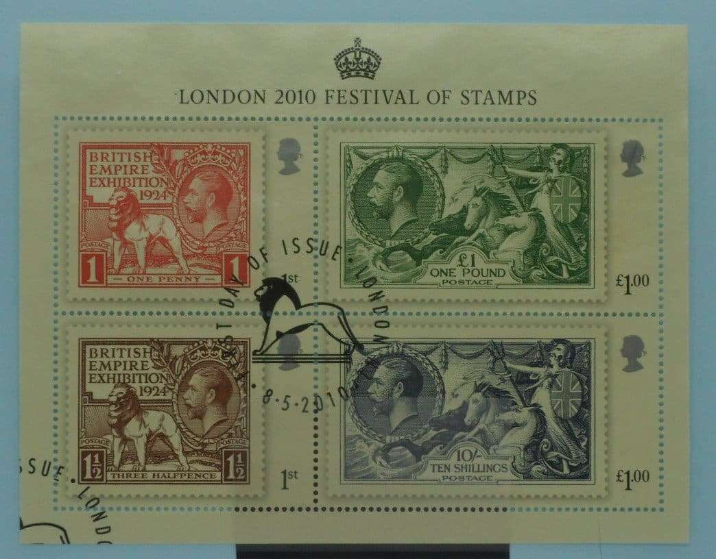 Great Britain Stamps, 2010, MS3072, Used image 0
