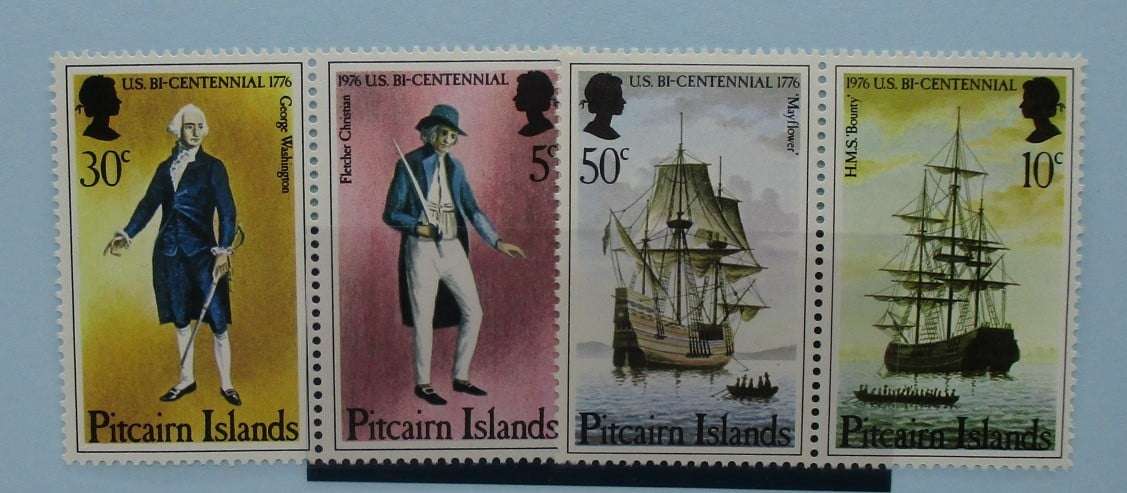 Pitcairn Islands Stamps, 1976, SG167-170, Mint image 0