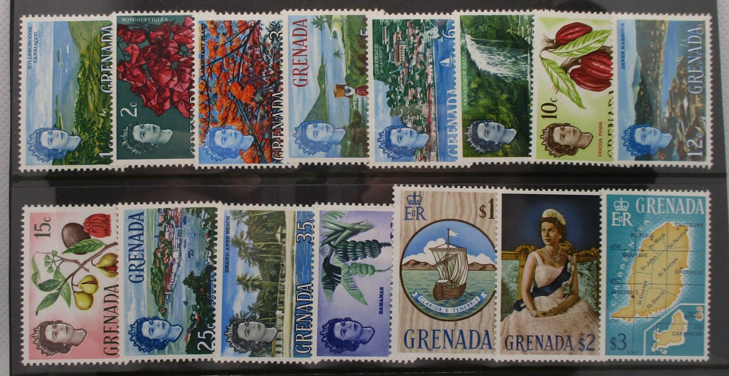 Grenada Stamps, 1966, SG231-245, Mint image 0