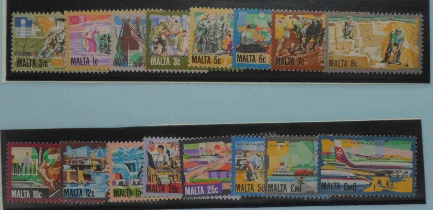 Malta stamps, 1981, SG667-682, Mint image 0