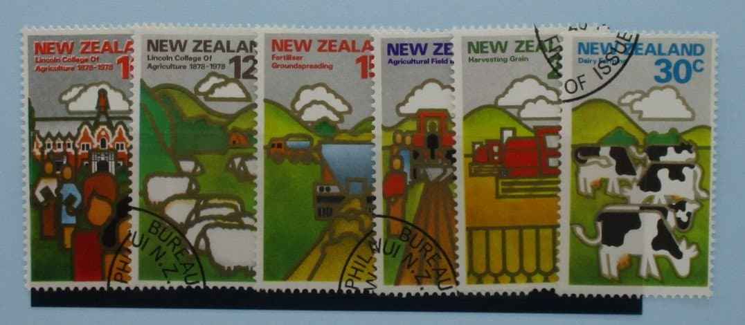 New Zealand Stamps, 1978, SG1164-1169, Used image 0