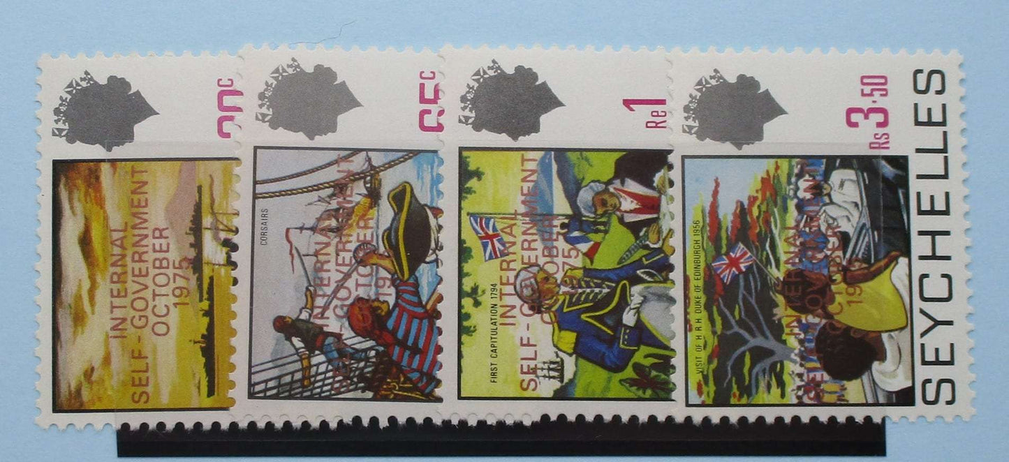Seychelles Stamps, 1975, SG338-341, Mint image 0