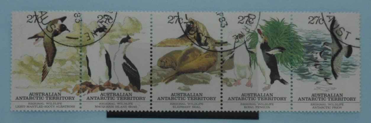 Australian Antarctic Territory Stamps, 1983, SG55a, Used image 0