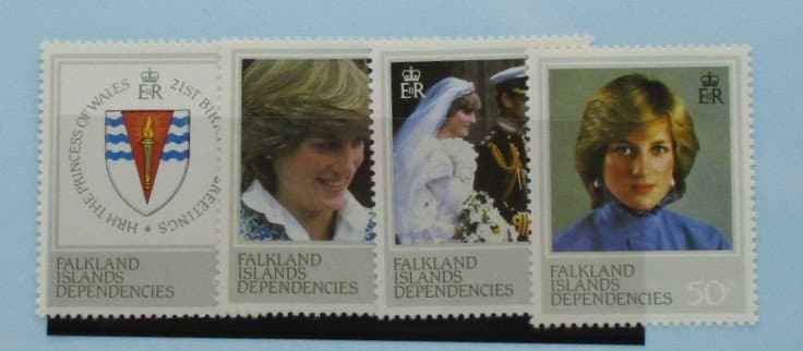 Falkland Island Dependencies Stamps, 1982, SG108-111, Mint image 0