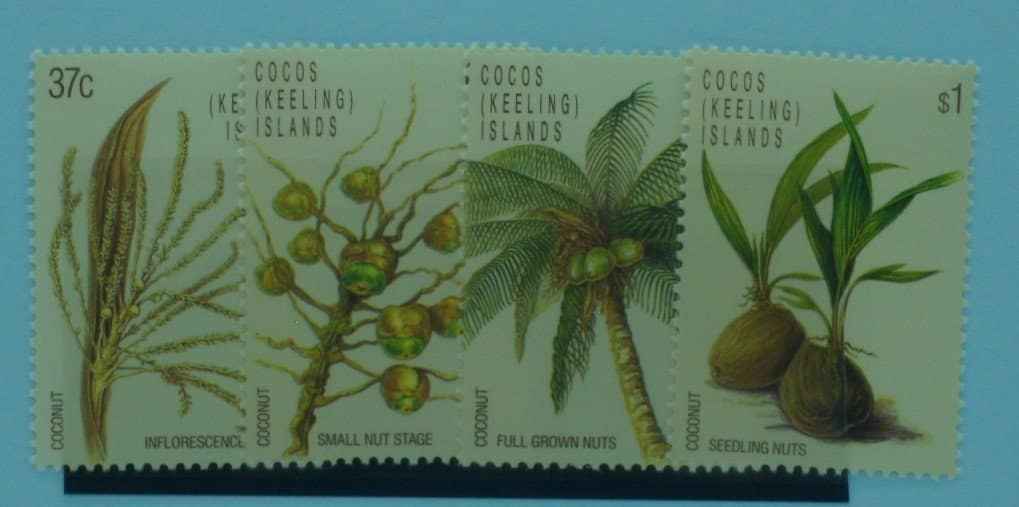 Cocos (Keeling) Islands Stamps, 1988, SG180-183, Mint image 0