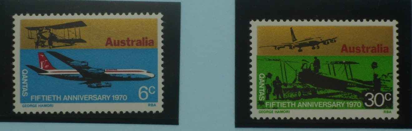 Australia Stamps, 1970, SG477-478, Mint image 0