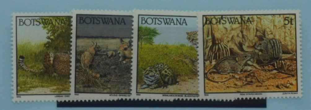 Botswana Stamps, 1992, SG738-741, Mint image 0