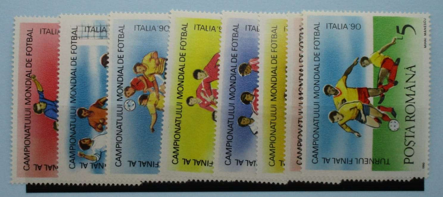 Romania Stamps, 1990, SG5276-5283, Mint image 0