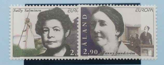 Aland Islands Stamps, 1996, SG109-110, Mint image 0