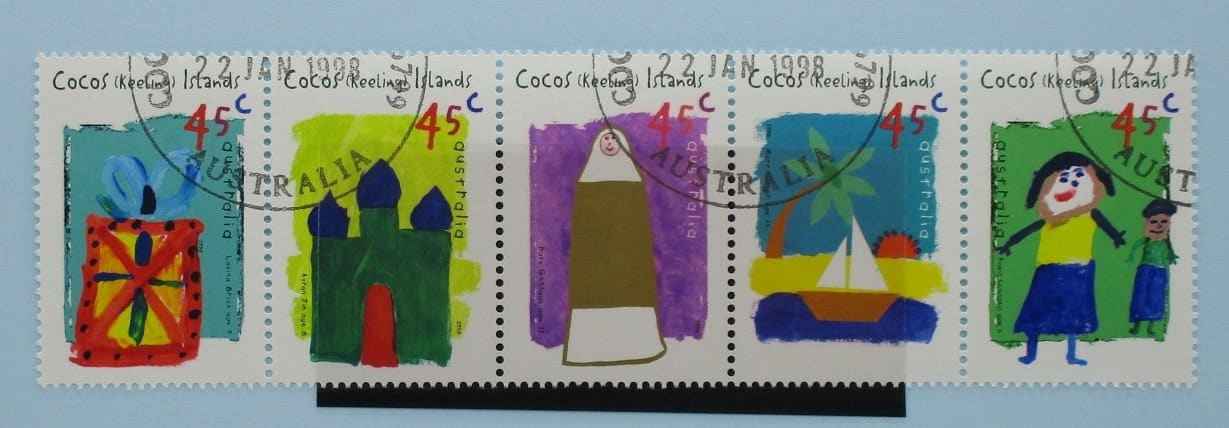Cocos (Keeling) Islands Stamps, 1998, SG354a, Used image 0