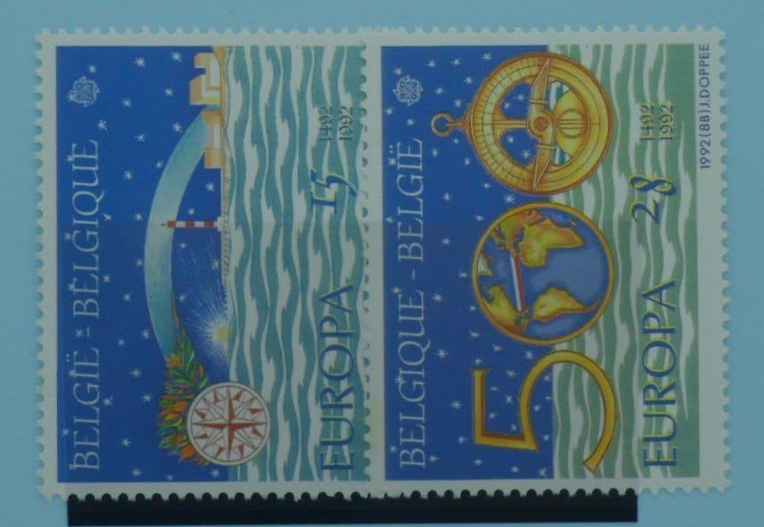 Belgium Stamps, 1992, SG3127-3128, Mint image 0