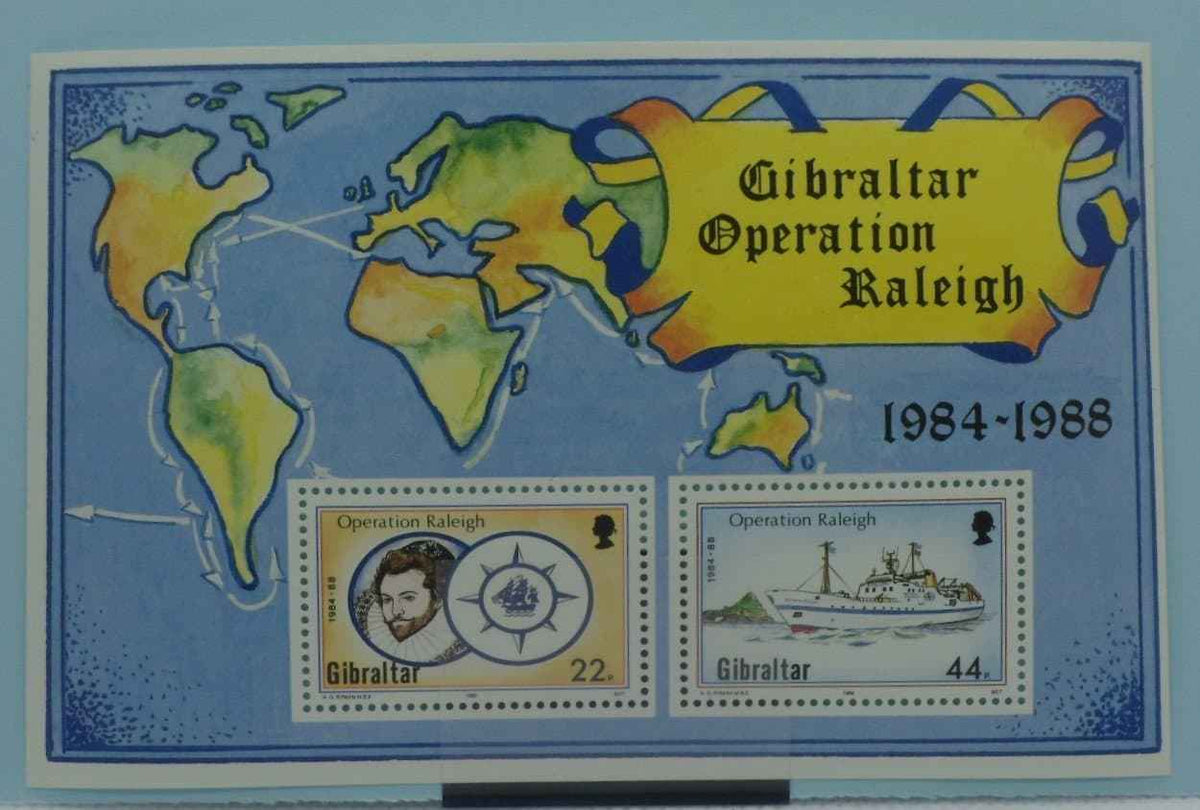 Gibraltar Stamps, 1988, MS603, Mint image 0