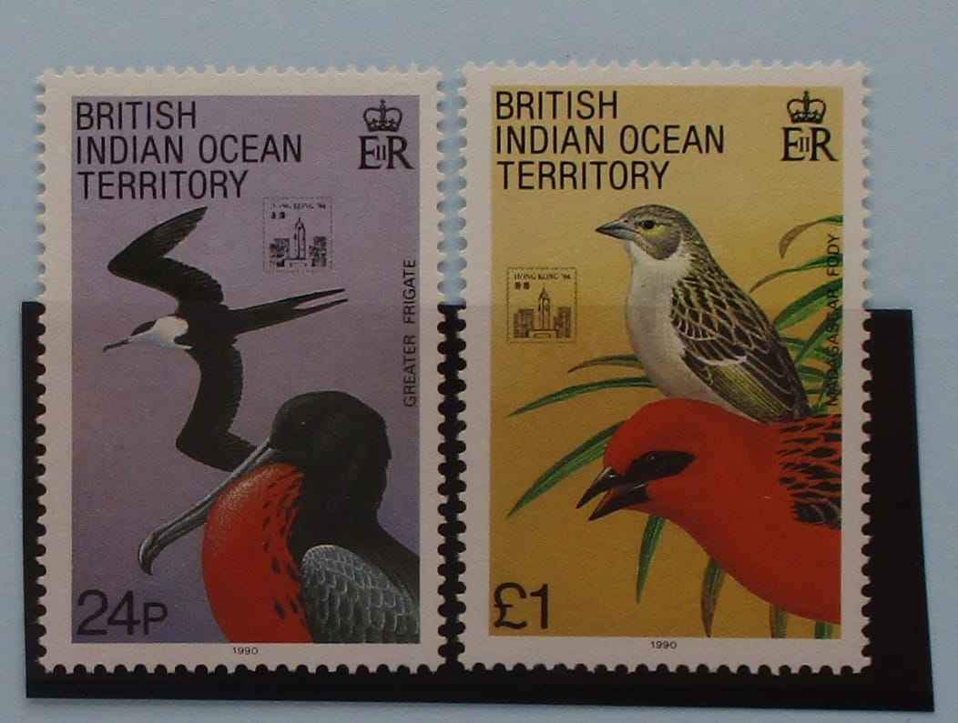 British Indian Ocean Territory Stamps, 1994, SG145-146, Mint image 0