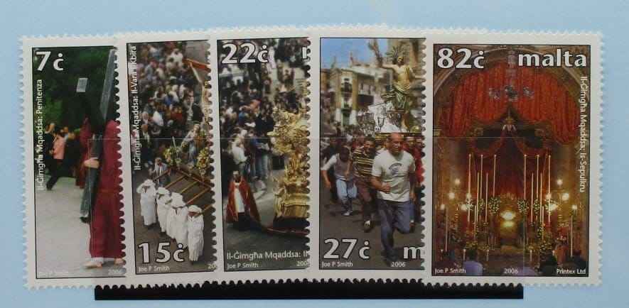 Malta Stamps, 2006, SG1477-1481, Mint image 0