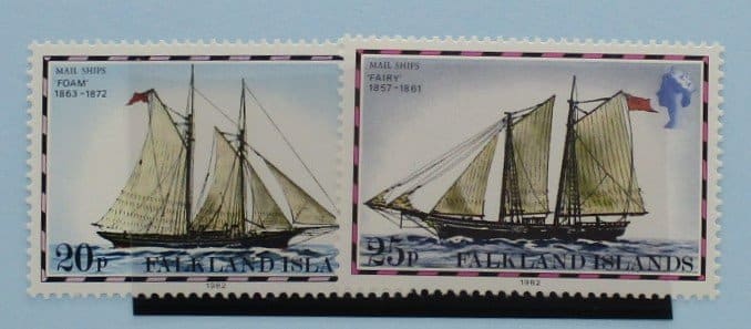 Falkland Islands Stamps, 1982, SG341B-342B, Mint image 0