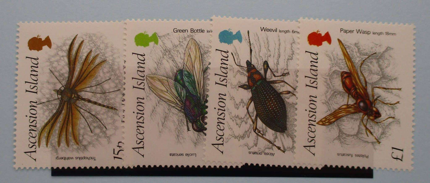 Ascension Island Stamps, 1989, SG483-486, Mint image 0