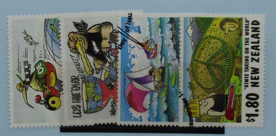 New Zealand Stamps, 1997, SG2118-2121, Used image 0