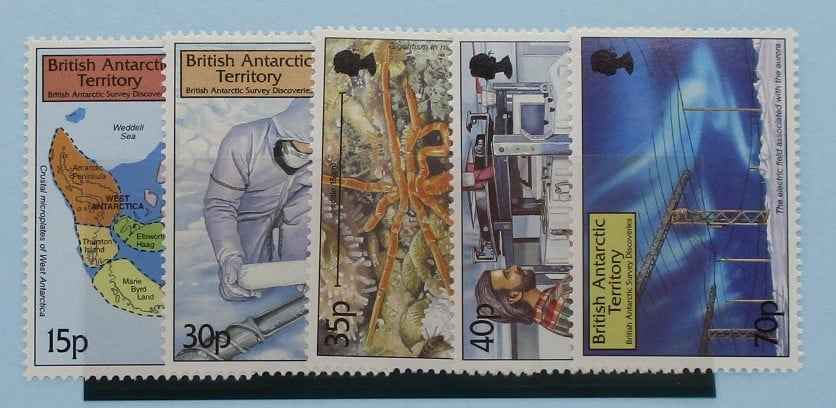 British Antarctic Territory Stamps, 1999, SG307-311, Mint image 0