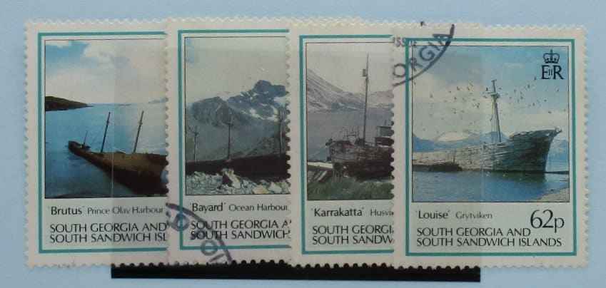 South Georgia and South Sandwich Islands Stamps, 1990, SG197-200, Used image 0