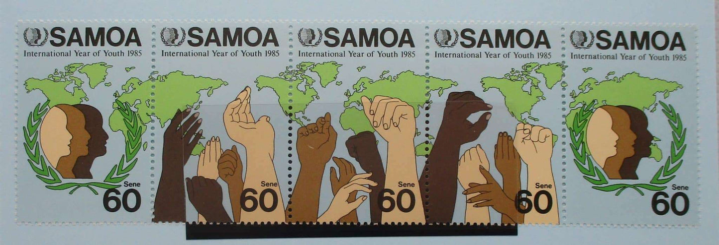 Samoa Stamps, 1985, SG706-710, Mint image 0