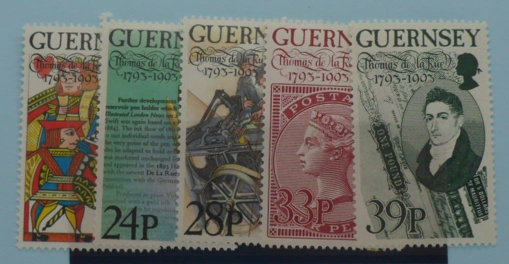 Guernsey Stamps, 1993, SG617-621, Mint image 0