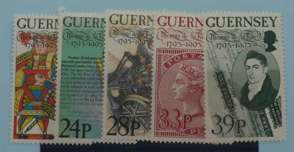 Guernsey Stamps, 1993, SG617-621, Mint image 0