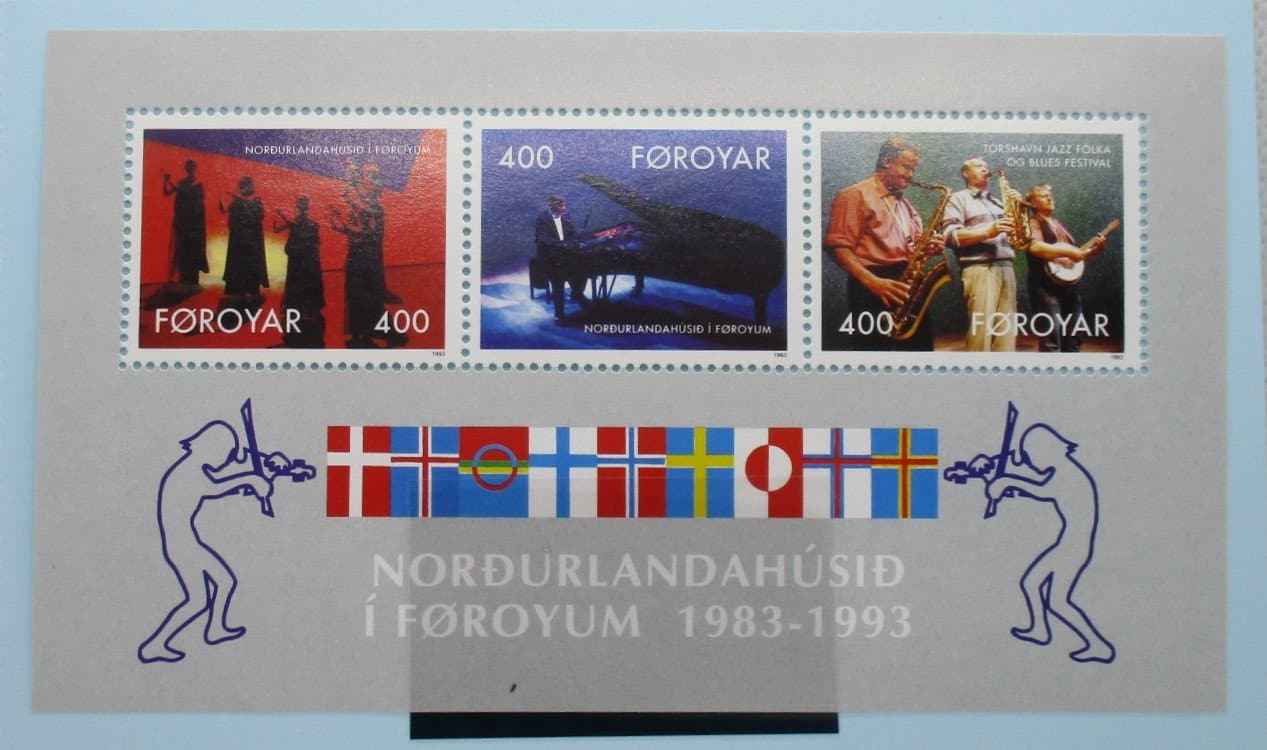 Faroe Islands Stamps, 1993, MS238, Mint image 0