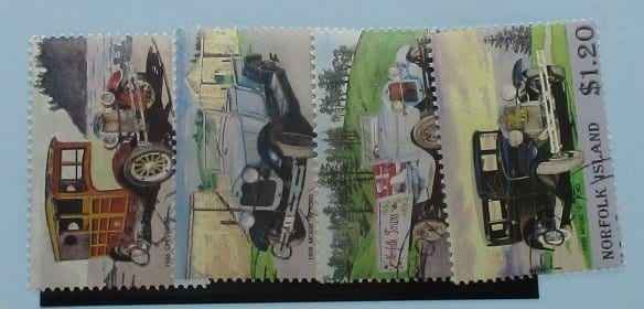 Norfolk Island Stamps, 1995, SG583-586, Used image 0