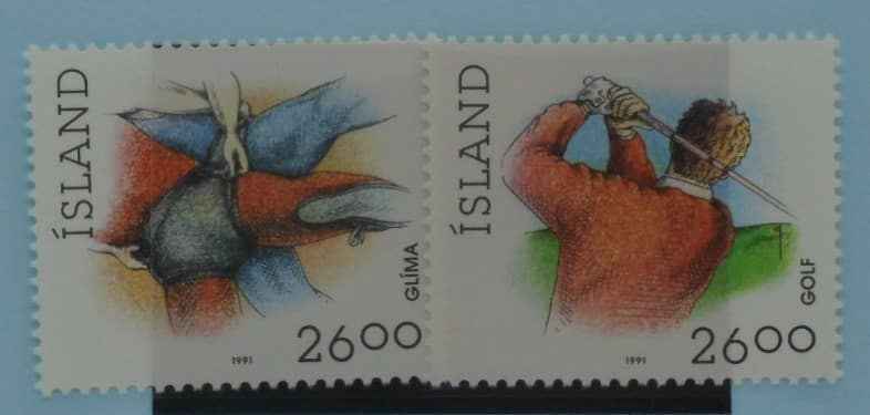 Iceland Stamps, 1991, SG772-773, Mint image 0