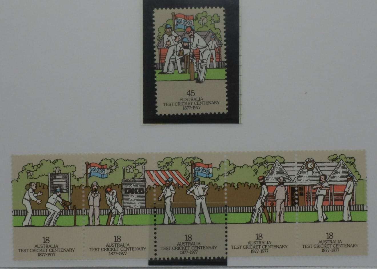 Australia Stamps, 1977, SG647a, SG652, Mint image 0