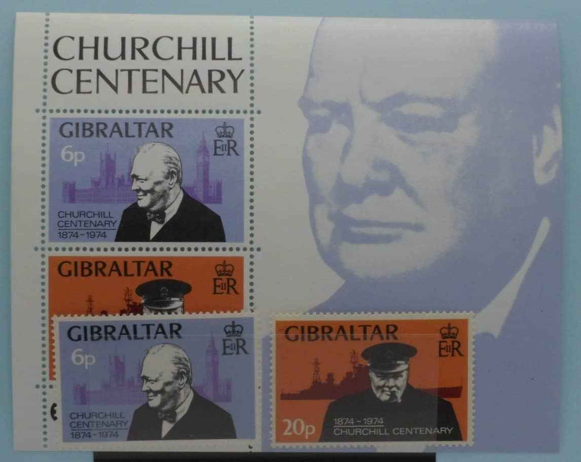 Gibraltar Stamps, 1974, SG337-338, MS339, Mint image 0