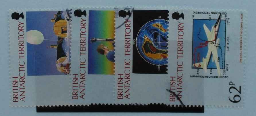 British Antarctic Territory Stamps, 1991, SG192-195, Used image 0