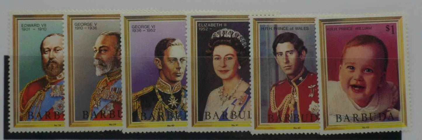 Barbuda Stamps, 1984, SG710-715, Mint image 0