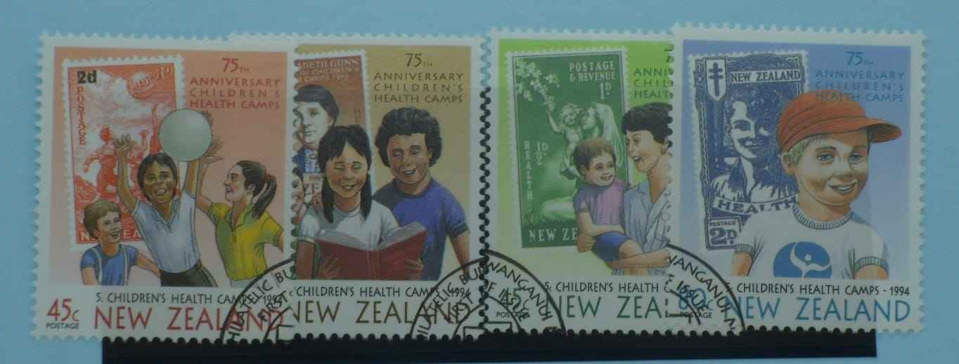 New Zealand Stamps, 1994, SG1813-1816, Used image 0